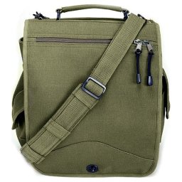 ROTHCO taška VINTAGE M-51 přes rameno 30 x 35 x 15 cm ZELENÁ