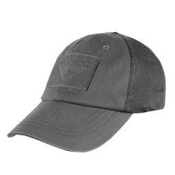 S.T. CONDOR čepice OPERATOR MESH s velcro panely ŠEDÁ