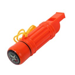 ROTHCO píšťalka DELUXE SURVIVOR 5v1 ORANŽOVÁ