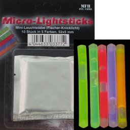 MFH světlo chemické mini 10ks 5 barev
