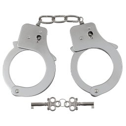 MFH pouta na ruce řetízková SINGLE LOCK STŘÍBRNÁ