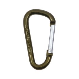 MFH karabina D 5 mm x 5 cm ZELENÁ