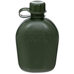 MFH láhev US plastová 1L ZELENÁ