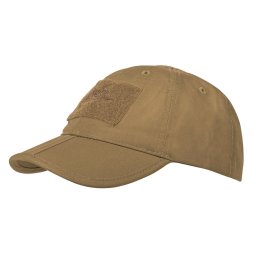 Helikon-Tex čepice baseball suchý zip FOLDING rip-stop COYOTE