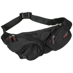 FOX Outdoor ledvinka s kapsou na mobil ČERNÁ