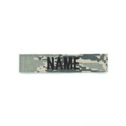 MILITARY RANGE nášivka jmenovka "NAME" 15 cm VELCRO DIGITAL TIGER