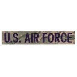 MILITARY RANGE nášivka "U.S. AIRFORCE" 12,5 cm VELCRO DIGITAL TIGER