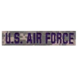MILITARY RANGE nášivka "U.S. AIRFORCE" modrá nit VELCRO ACU DIGITAL