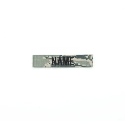 MILITARY RANGE nášivka jmenovka "NAME" 12,5 cm VELCRO DIGITAL TIGER
