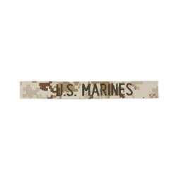MILITARY RANGE nášivka "U.S. MARINES" MARPAT DESERT