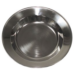 MFH talíř hluboký průměr 25 cm nerez STŘÍBRNÝ