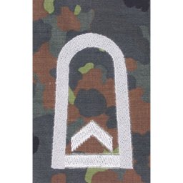 Bundeswehr nárameník BW FELDWEBEL FLECKTARN / stříbrné vyšití