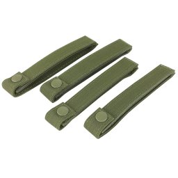 S.T. CONDOR poutka pro upevnění výstroje MODULAR 15cm/4ks ZELENÉ