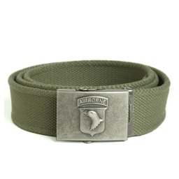 MIL-TEC opasek AIRBORNE 101 40mm ZELENÝ