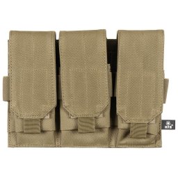MFH sumka MOLLE na zásobníky M4/M16 trojitá COYOTE BROWN