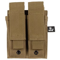 MFH sumka MOLLE na dva pistolové zásobníky COYOTE BROWN