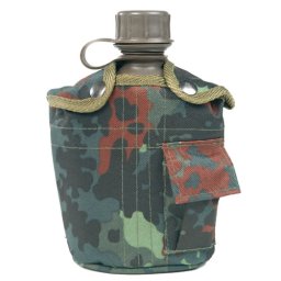 MIL-TEC láhev polní US IMPORT 1l s obalem FLECKTARN