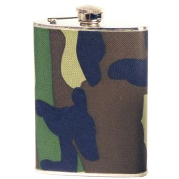 MIL-TEC placatka WOODLAND obsah 8oz. / 220ml