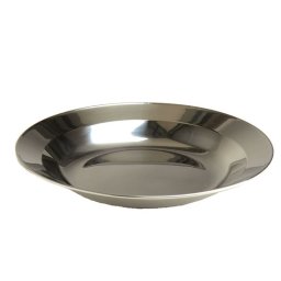MIL-TEC talíř STAINLESS STEEL hluboký NEREZ 22cm