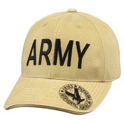 ROTHCO čepice baseball VINTAGE DELUXE ARMY KHAKI