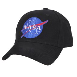ROTHCO čepice baseball s nápisem NASA ČERNÁ