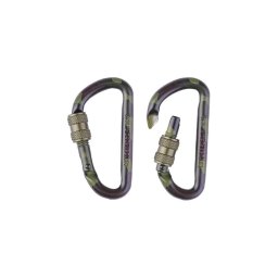 MIL-TEC karabina TAKTICKÁ šroubovací 60 mm WOODLAND pár