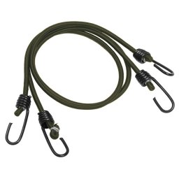 MIL-TEC gumicuk HAKEN v balení 2ks ZELENÝ ø6mm / dl.75cm