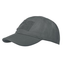 Helikon-Tex čepice baseball suchý zip FOLDING rip-stop SHADOW GREY