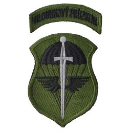 NAVYS nášivka HLOUBKOVÝ PRŮZKUM - OLIV