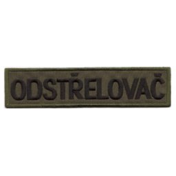 NAVYS nášivka ODSTŘELOVAČ - OLIV