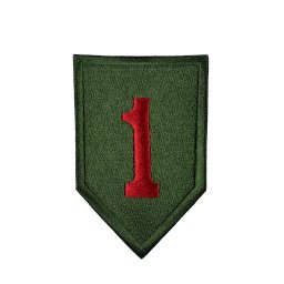 NAVYS nášivka 1st DIVISION - BIG RED ONE - BAREVNÁ