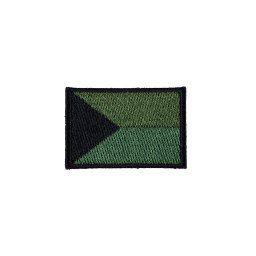 NAVYS nášivka ČR vlajka střední ZELENÁ (56mm)