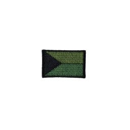 NAVYS nášivka ČR vlajka malá ZELENÁ (40mm)