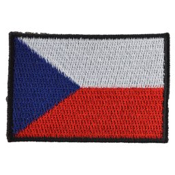 NAVYS nášivka ČR vlajka velká BAREVNÁ (65mm)