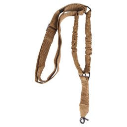 MIL-TEC popruh taktický zbraňový 1-bodový BUNGEE COYOTE