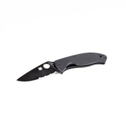 Nůž zavírací SPYDERCO TENACIOUS® kombi ČERNÝ