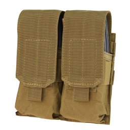 CONDOR OUTDOOR sumka MOLLE dvojitá na zásobníky M4 COYOTE BROWN