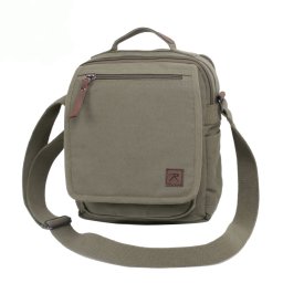 ROTHCO taška přes rameno EVERYDAY WORK plátěná ZELENÁ
