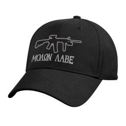 ROTHCO čepice DELUXE baseball MOLON LABE ČERNÁ