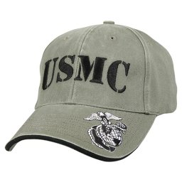 ROTHCO čepice VINTAGE USMC ZELENÁ