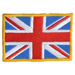 NAVYS nášivka vlajka velká BRITÁNIE- BAREVNÁ