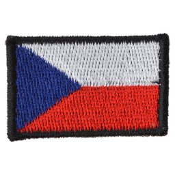 NAVYS nášivka ČR vlajka malá BAREVNÁ (40mm)
