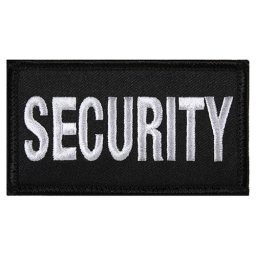 ROTHCO nášivka SECURITY velcro 4,5 x 8,5 cm