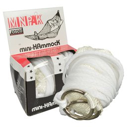 FOSCO síť houpací MINI BÍLÁ