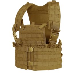 S.T. CONDOR vesta taktická MOLLE CHEST SET COYOTE BROWN