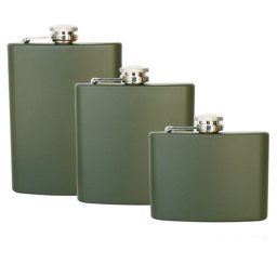 MIL-TEC placatka obsah 6oz. / 170ml ZELENÁ