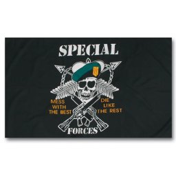 MIL-TEC vlajka motiv US SPEC.FORCES