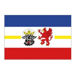 MIL-TEC vlajka MEKLENBURSKO-PŘEDNÍ POMOŘANSKO