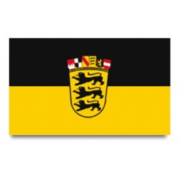MIL-TEC vlajka BÁDENSKO-WÜRTTEMBERSKO