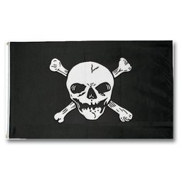 MIL-TEC vlajka PIRÁT (JOLLY ROGER)